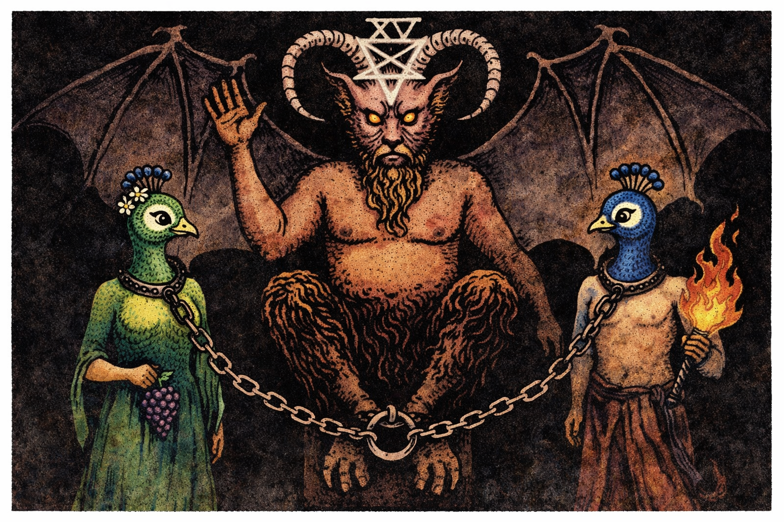 15:悪魔 — 欲望の鎖を自覚し、闇のエネルギーを統べる男磨き